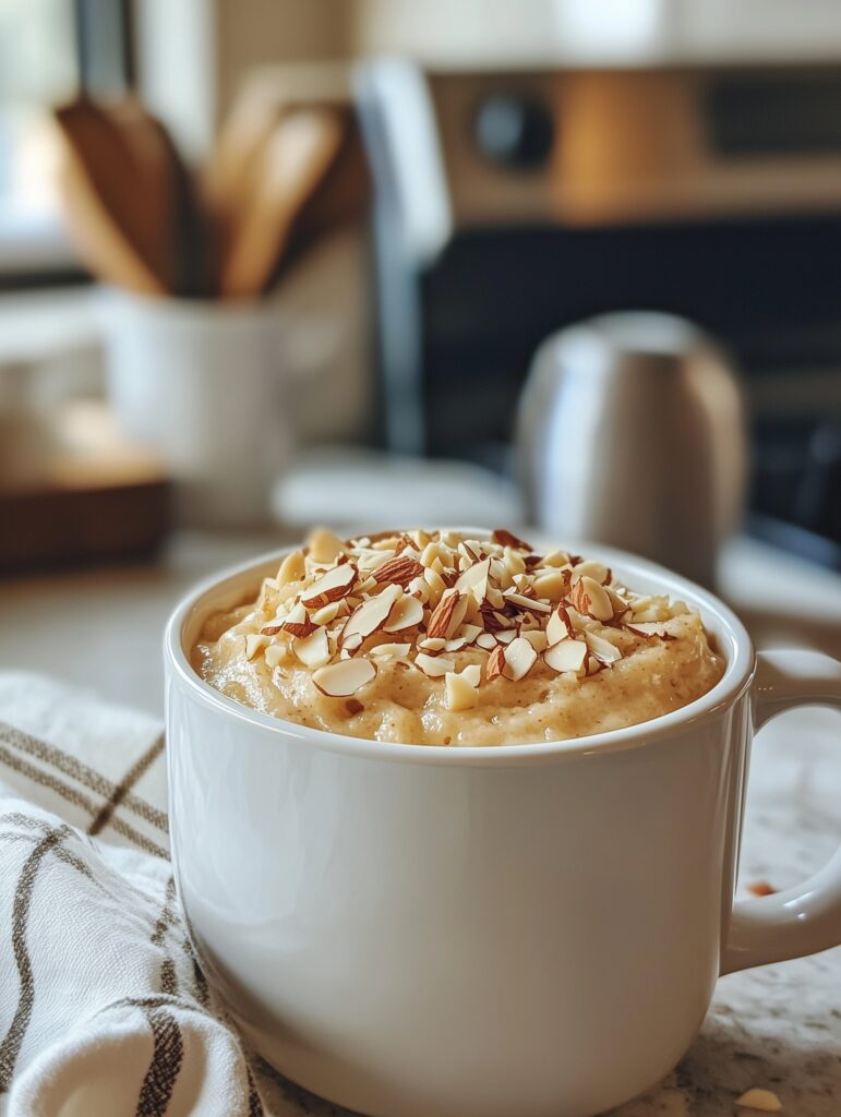 almond mug cakes