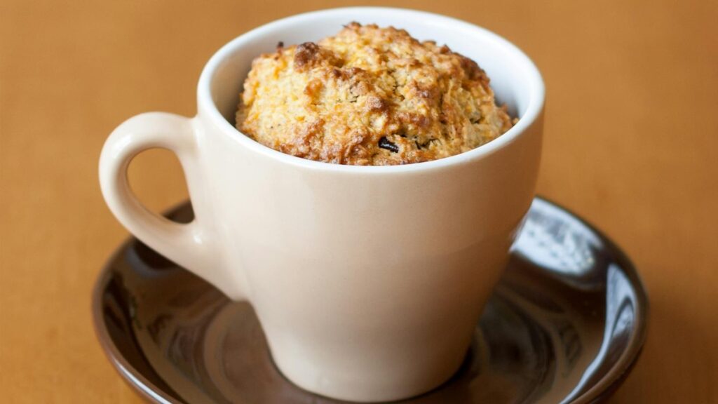 coconut mug cake