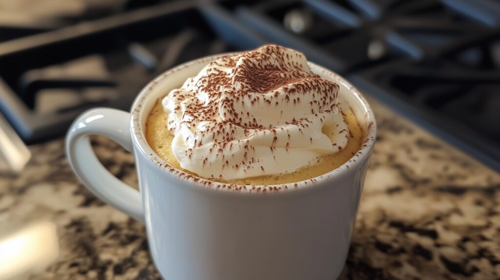 dairy based mug cakes